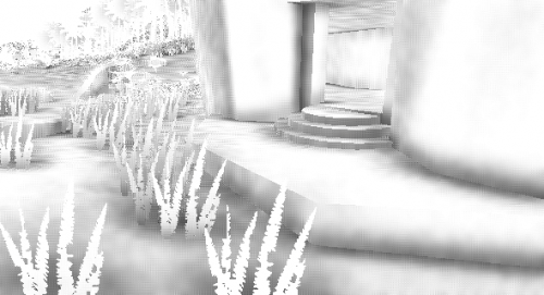 Blurred AO with stride 2