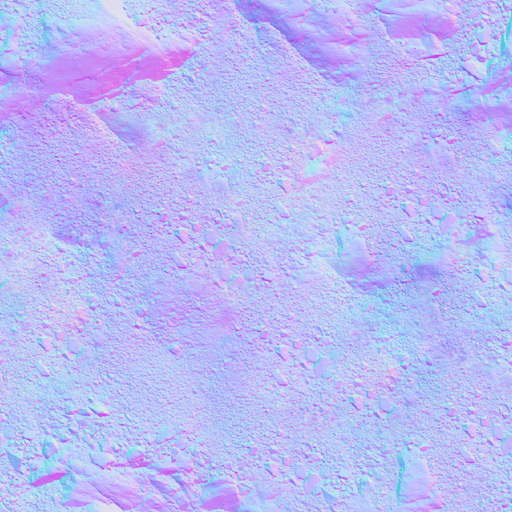 4096x4096, 'rocks_ground_02' normal map from Polyhaven